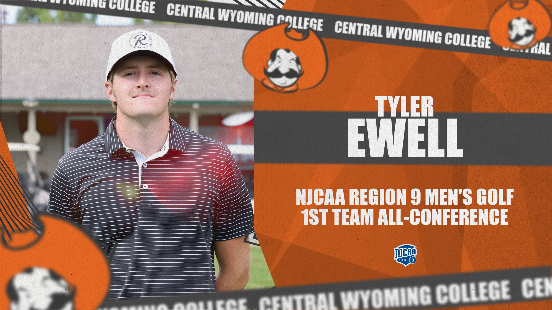 Central Wyoming's Ewell Recognized on NJCAA Region 9 All-Conference Team