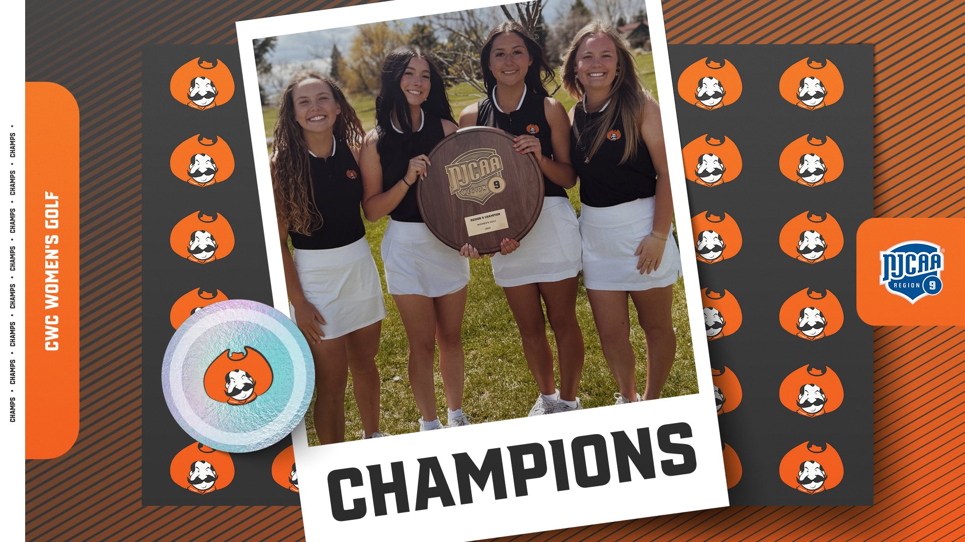 CWC Women's Golf Team Claims Region 9 Title, Salas Qualifies for Nationals