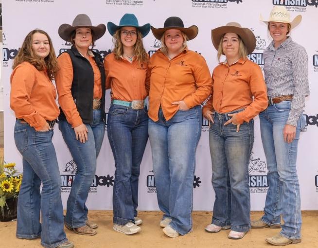 Central Wyoming College Ranch Horse Team Displays Growth and Grit at National Championships